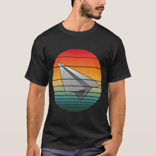 Vintage Papierflugzeug T-Shirt