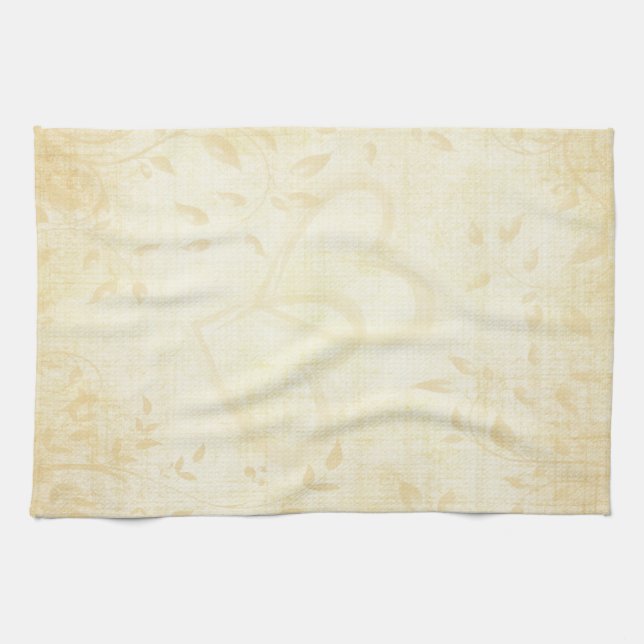 Vintage Papierhochzeit Handtuch (Horizontal)