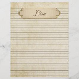 Vintage Papierlinien