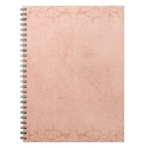 Vintage Papierrahmenverzierung Notizblock