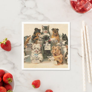 Vintage Papierservietten