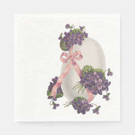 Vintage Papierservietten für Viktorianische Ostere