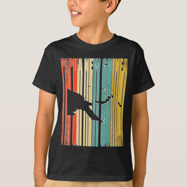 Vintage Papua New Guinea  T-Shirt (Vorderseite)