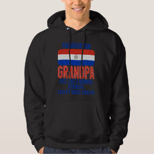 Vintage Paraguayische Grandpa Paraguay-Flagge für Hoodie
