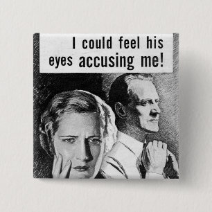 Vintage Paranoia Button