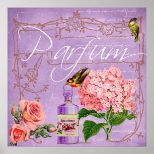 Vintage Parfüm Poster