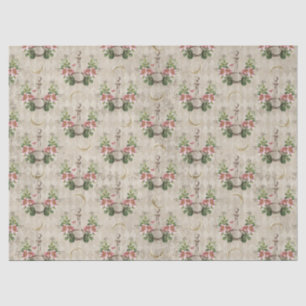 Vintage Parfümflaschen Decoupage Seidenpapier