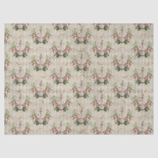 Vintage Parfümflaschen Decoupage Seidenpapier