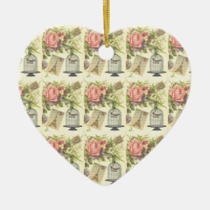 Vintage-Paris-französisches Thema-Ornament-Dekorat Keramikornament