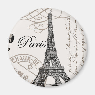 Vintage Paris...Magnet Magnet