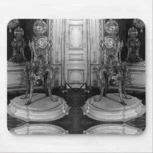 Vintage Paris Palace Versailles astronomische Uhr Mousepad