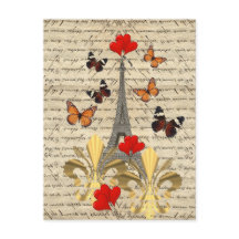 Vintage Paris & Schmetterlinge