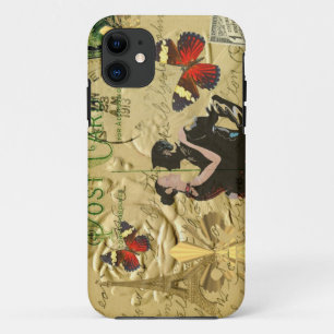 Vintage-Paris-Tango-Postkarte Case-Mate iPhone Hülle