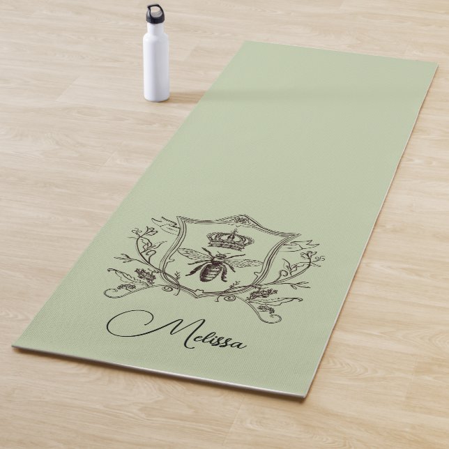 Vintage Pariser Bienenkirche Yogamatte (Beispiel)