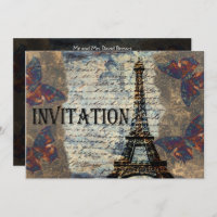 Vintage Pariser Hochzeit