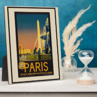 Vintage Pariser Springbrunnen
