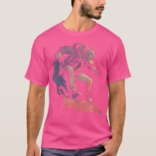 Vintage-Parkour-Jungen-Shirt Parkour-Liebhaber für T-Shirt