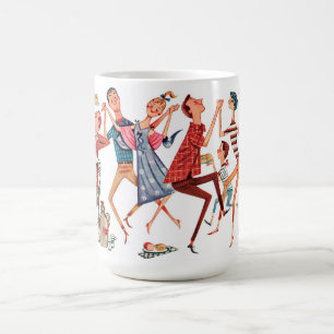 Vintage Party-Illustrations-Tasse Tasse