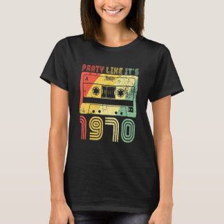 Vintage-Party wie 1970 Retro-70er-Party-Outfit T-Shirt