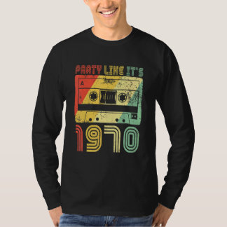 Vintage-Party wie 1970 Retro-70er-Party-Outfit T-Shirt