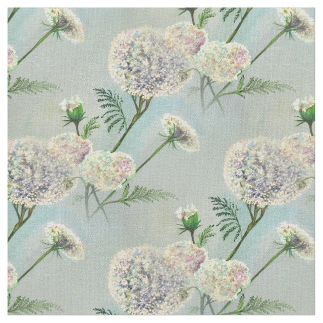 Vintage Pastell Floral Stoff (Nahaufnahme)