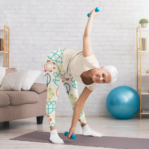 Vintage Pastete Capri Leggings