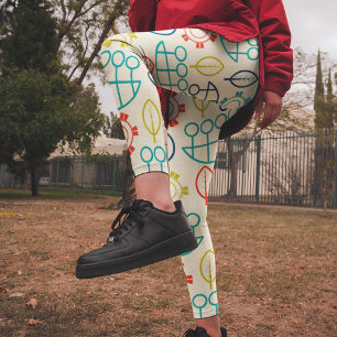 Vintage Pastete Leggings
