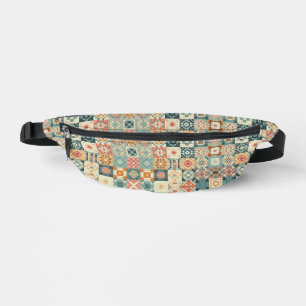 Vintage, patchwork-quiltenes Aussehen Bauchtasche
