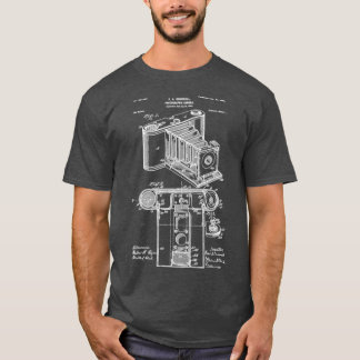 Vintage Patentschrift 1902 Kamera T-Shirt