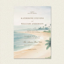 Vintage Patina Ocean Shoreline Elegante Hochzeit