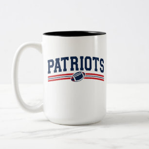 Vintage-Patriot-Design Männer Frauen Kinder, lusti Zweifarbige Tasse