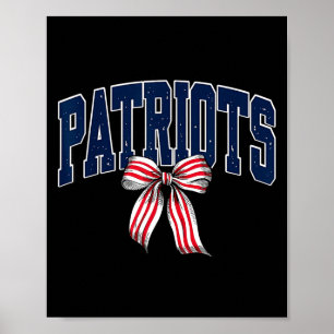 Vintage-Patriot-Vintage-Design Männer Frauen Kinde Poster