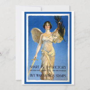 Vintage Patriotische Frau Engel, Kaufen Kriegsanle