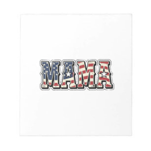 Vintage-patriotische-Mama-Lettering-Shirt-Design_1 Notizblock