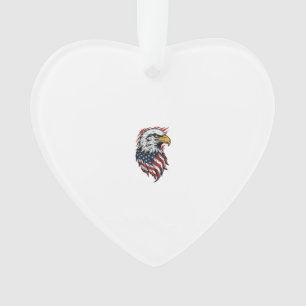 Vintage-patriotischer-Adler-Vektor-Shirt-Design_1 Ornament
