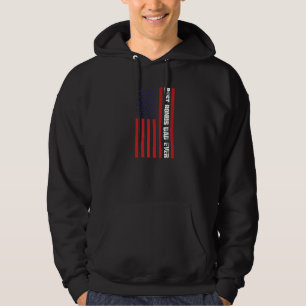 Vintage patriotischer bester Bonus-Vater Stiefvate Hoodie