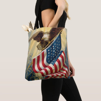 Vintage Patriotismus, patriotischer Adler amerikan