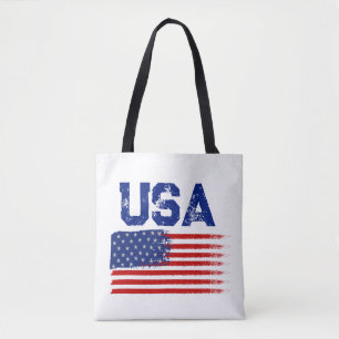 Vintage-Patriotismus-USA-Flagge-Grafik-T-Shirt