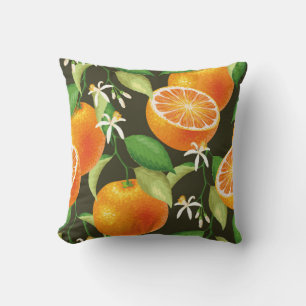 Vintage pattern with orange kissen