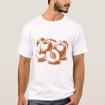 Vintage Peach Illustration Men’s T-Shirt