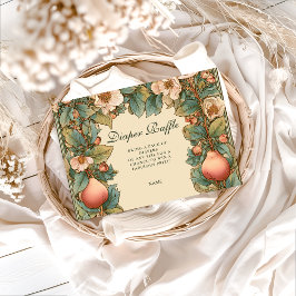 Vintage Pear Garden Botanica Diapper Raffle  Begleitkarte