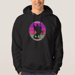 Vintage Pegasus Retro Pegasus Silhouette Niedlich Hoodie