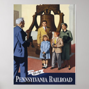 Vintage Pennsylvania Plakat