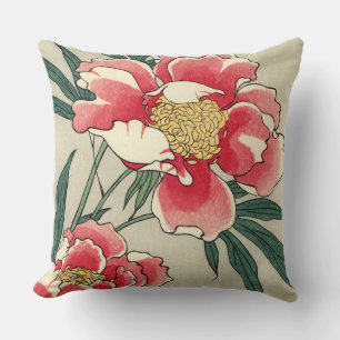 Vintage Peony-Blume Kissen