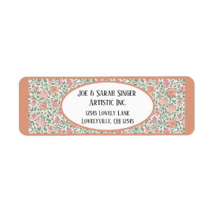 Vintage Perfect Pink & Pfirsich-Rosen
