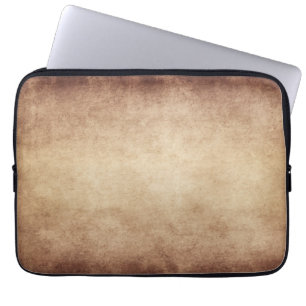 Vintage-Pergament Antik-Papierhintergrund individu Laptopschutzhülle