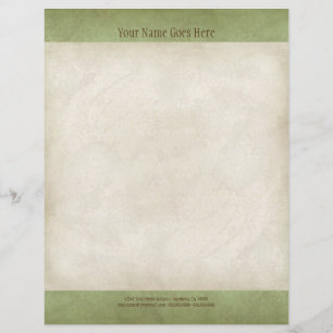 Vintage-Pergament-Look Letterhead-Resumepapier
