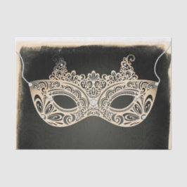 Vintage Perlmasquerade Maske Sweet 16 Party Seidenpapier