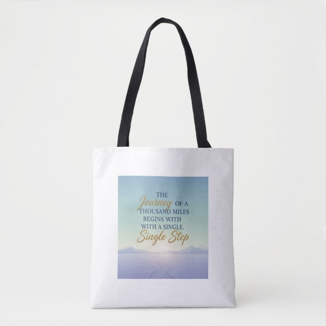 Vintage-Perserteppich-Muster-Tasche (Vorderseite)