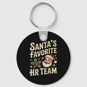 Vintage Personalabgleich Hr Retro Weihnachten Schlüsselanhänger